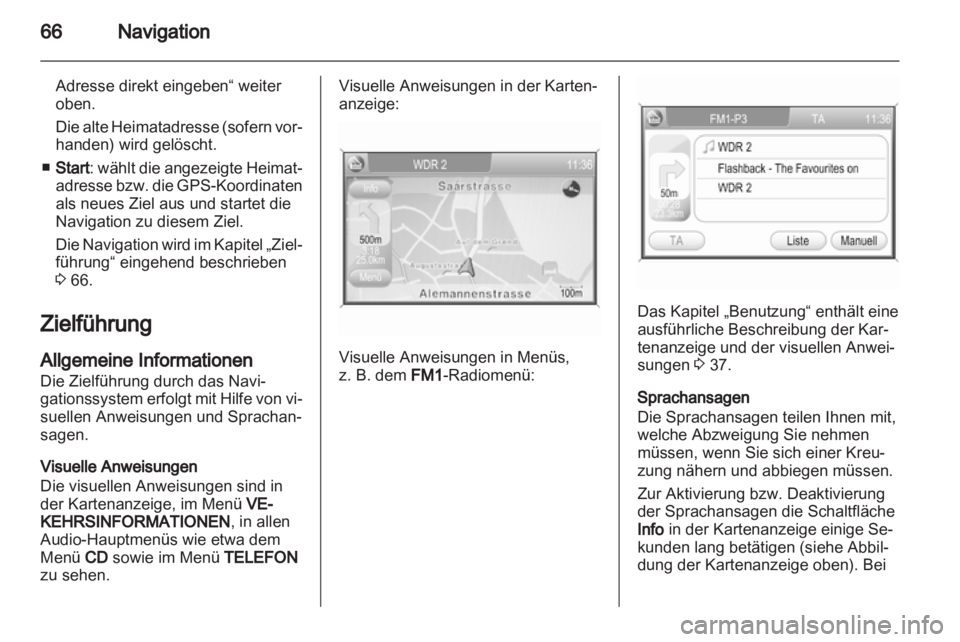 OPEL CORSA 2011  Infotainment-Handbuch (in German) 
