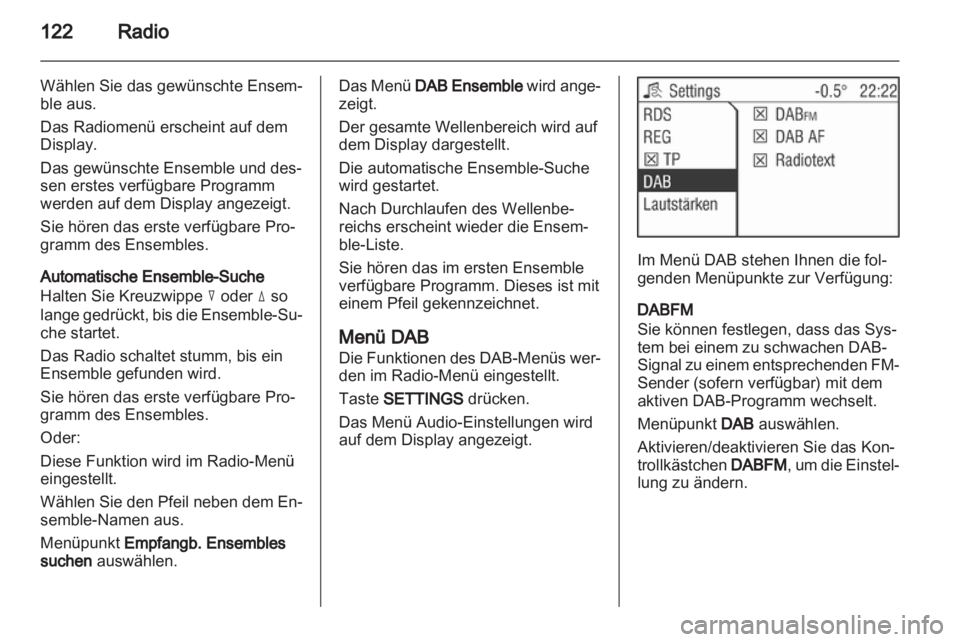 OPEL CORSA 2013  Infotainment-Handbuch (in German) 