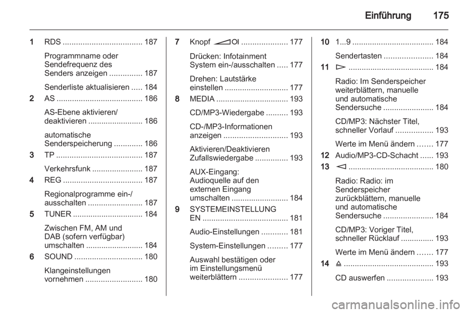 OPEL CORSA 2013  Infotainment-Handbuch (in German) 