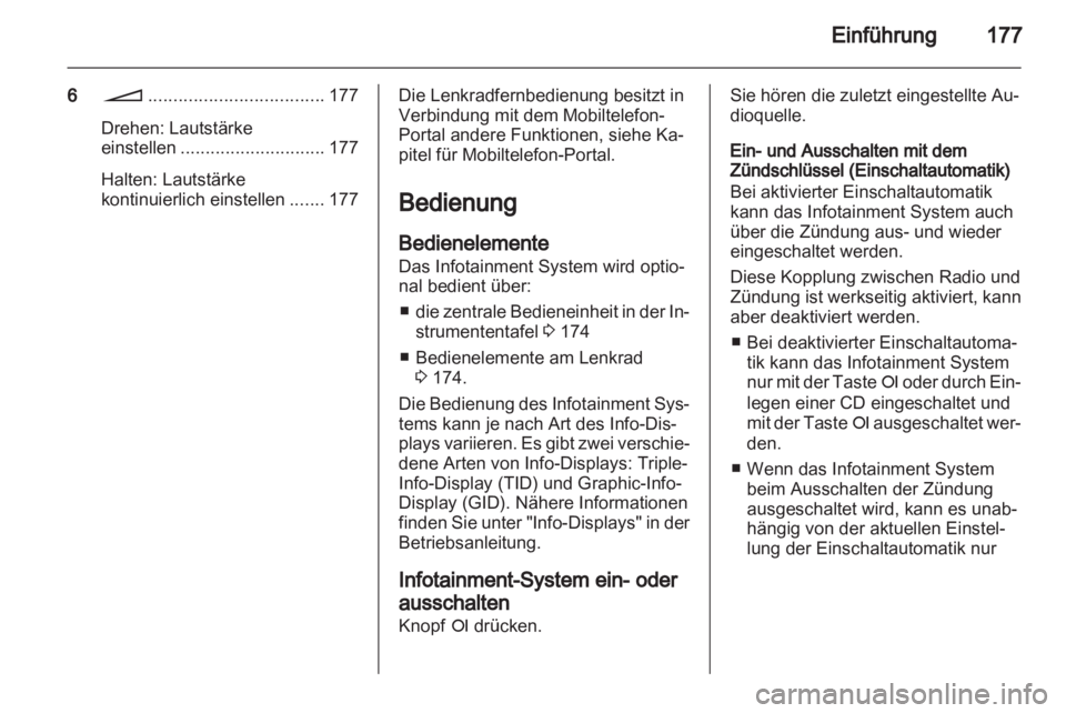 OPEL CORSA 2013  Infotainment-Handbuch (in German) 