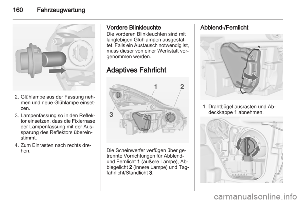 OPEL CORSA 2013  Betriebsanleitung (in German) 