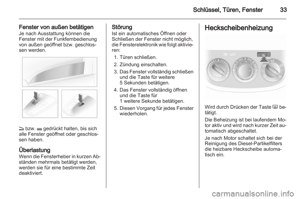 OPEL CORSA 2013.5  Betriebsanleitung (in German) 