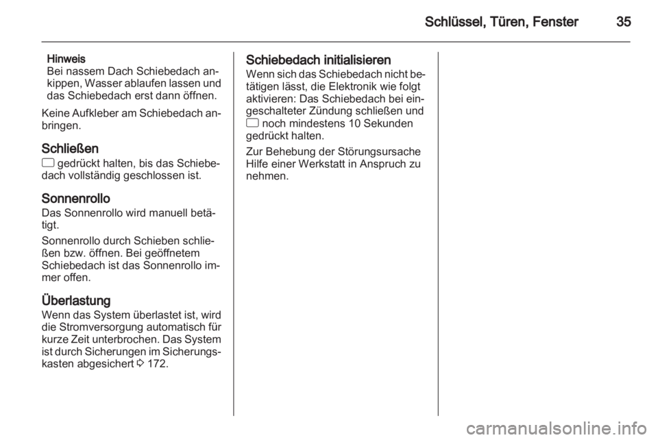 OPEL CORSA 2013.5  Betriebsanleitung (in German) 