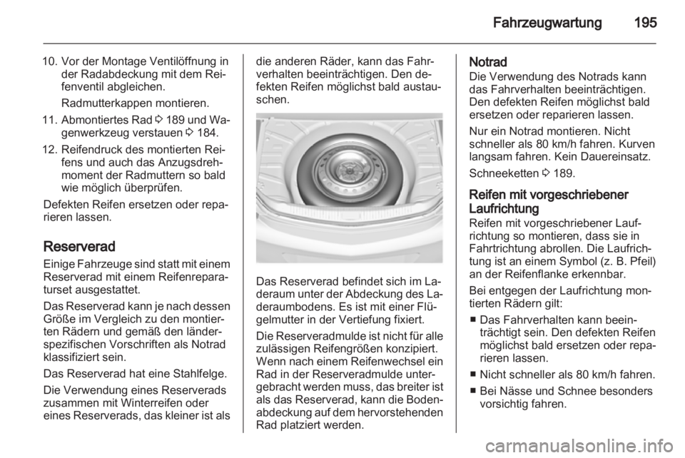 OPEL INSIGNIA 2010  Betriebsanleitung (in German) 