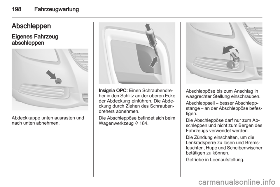 OPEL INSIGNIA 2010  Betriebsanleitung (in German) 