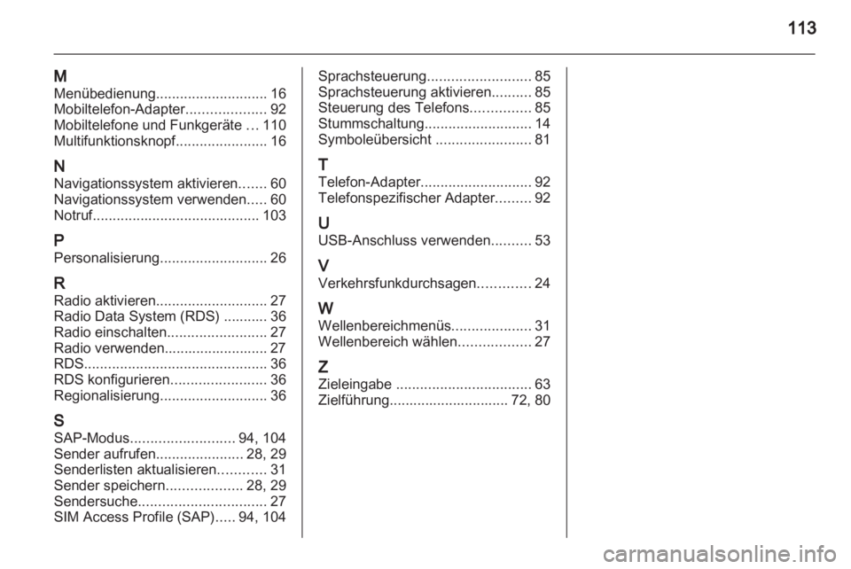 OPEL INSIGNIA 2010.5  Infotainment-Handbuch (in German) 