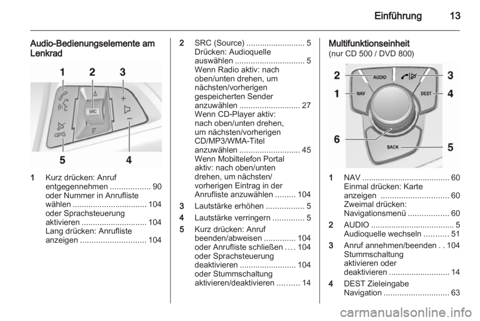 OPEL INSIGNIA 2010.5  Infotainment-Handbuch (in German) 