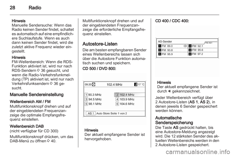 OPEL INSIGNIA 2010.5  Infotainment-Handbuch (in German) 