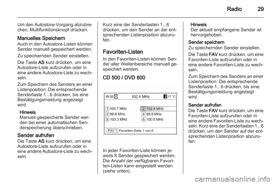 OPEL INSIGNIA 2010.5  Infotainment-Handbuch (in German) 