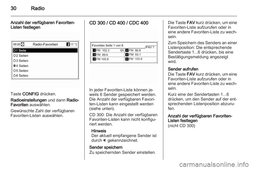 OPEL INSIGNIA 2010.5  Infotainment-Handbuch (in German) 