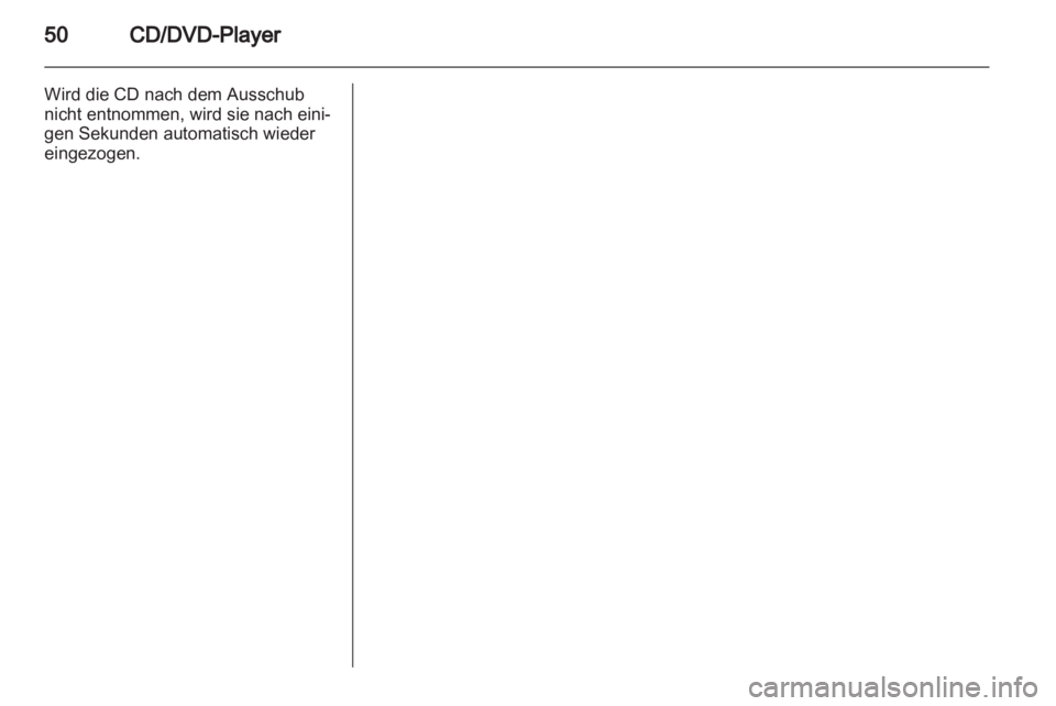 OPEL INSIGNIA 2010.5  Infotainment-Handbuch (in German) 