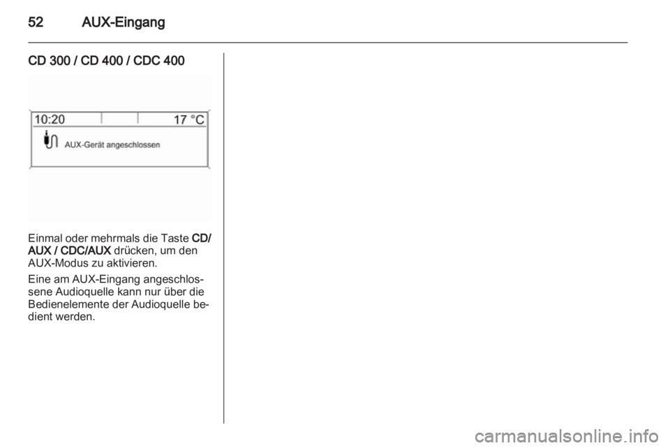 OPEL INSIGNIA 2010.5  Infotainment-Handbuch (in German) 