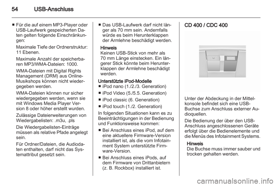 OPEL INSIGNIA 2010.5  Infotainment-Handbuch (in German) 