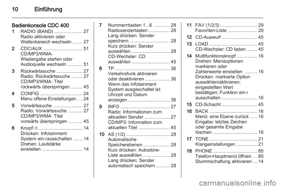 OPEL INSIGNIA 2010.5  Infotainment-Handbuch (in German) 