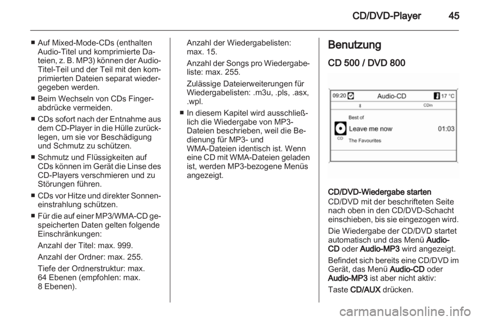 OPEL INSIGNIA 2011  Infotainment-Handbuch (in German) 
