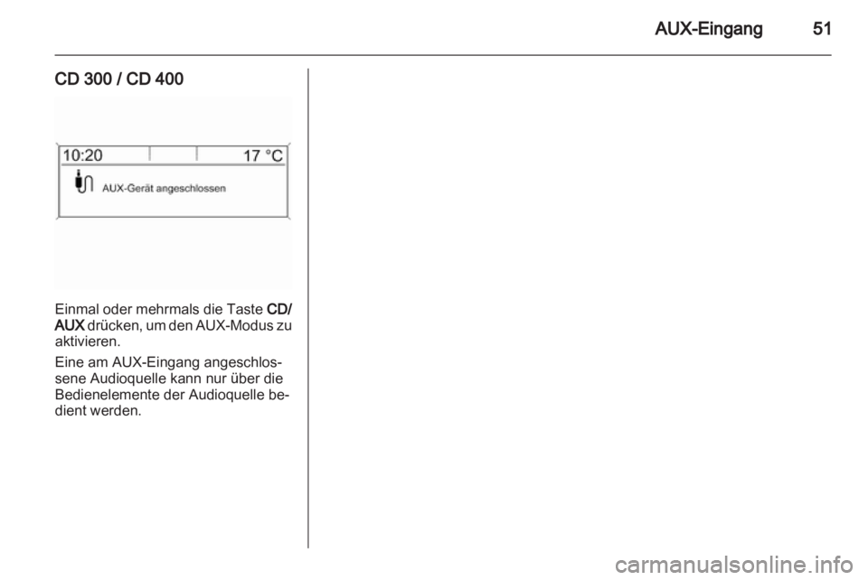 OPEL INSIGNIA 2011  Infotainment-Handbuch (in German) 