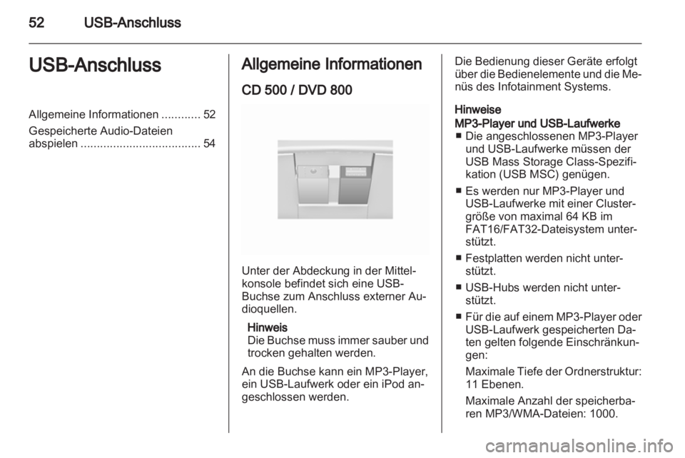 OPEL INSIGNIA 2011  Infotainment-Handbuch (in German) 