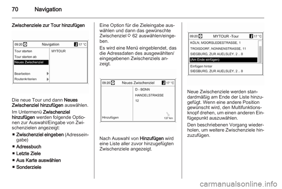 OPEL INSIGNIA 2011  Infotainment-Handbuch (in German) 