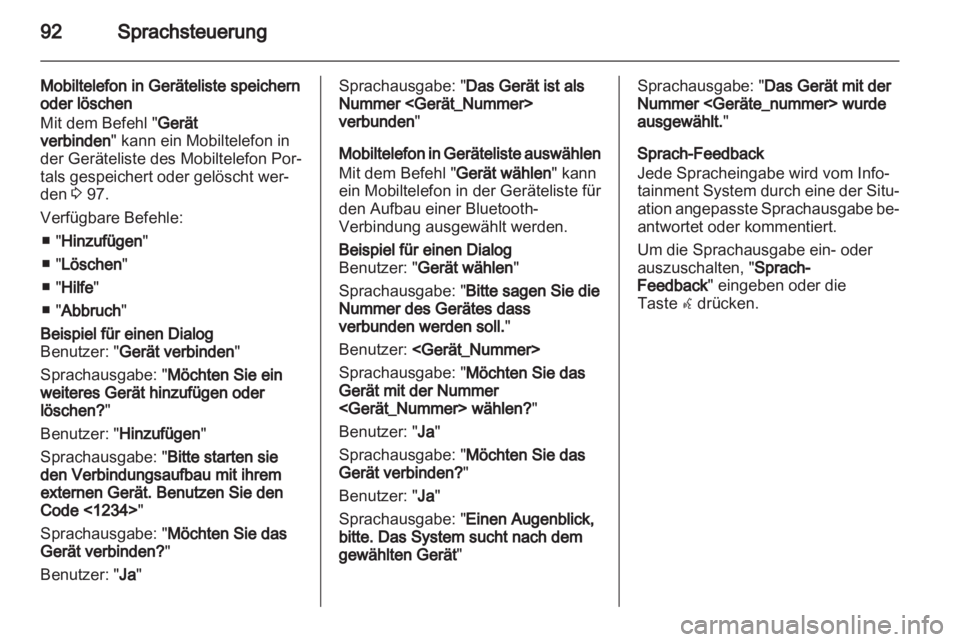 OPEL INSIGNIA 2011  Infotainment-Handbuch (in German) 