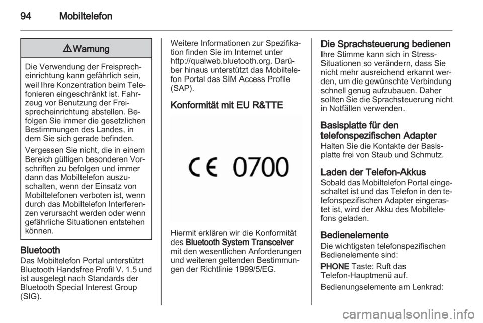 OPEL INSIGNIA 2011  Infotainment-Handbuch (in German) 
