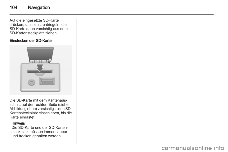 OPEL INSIGNIA 2012  Infotainment-Handbuch (in German) 