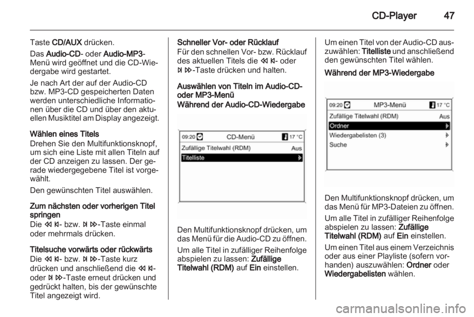 OPEL INSIGNIA 2012  Infotainment-Handbuch (in German) 