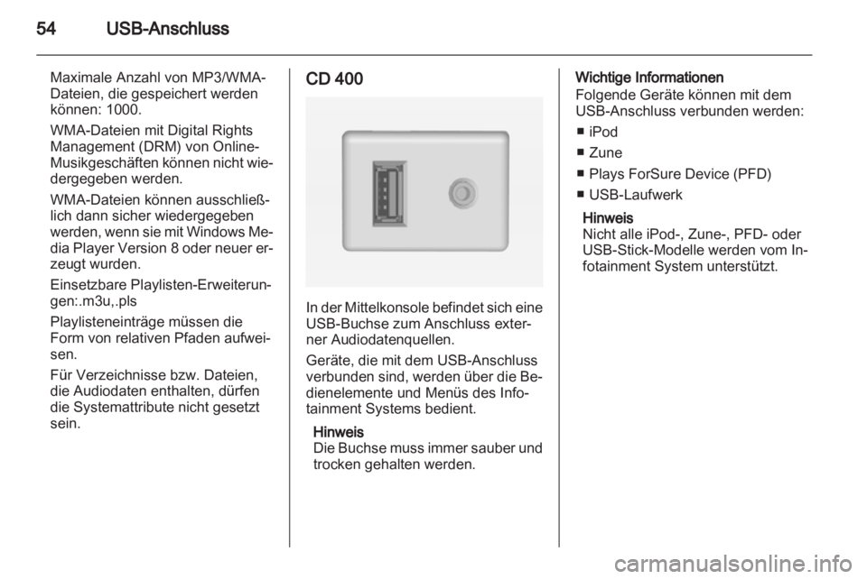 OPEL INSIGNIA 2012  Infotainment-Handbuch (in German) 