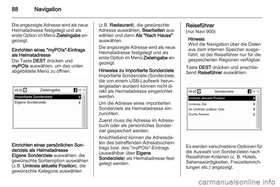 OPEL INSIGNIA 2012  Infotainment-Handbuch (in German) 