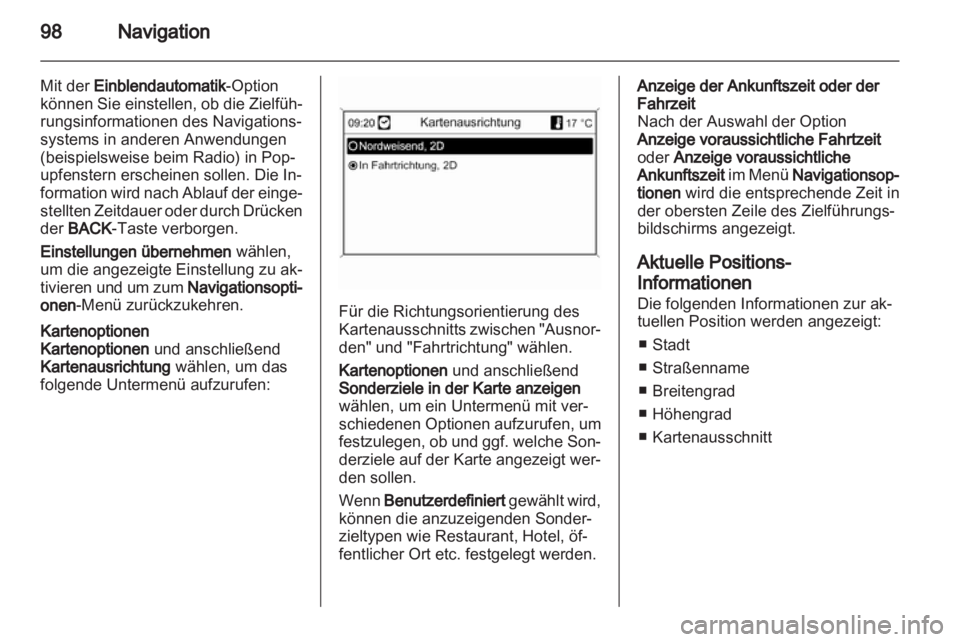 OPEL INSIGNIA 2012  Infotainment-Handbuch (in German) 
