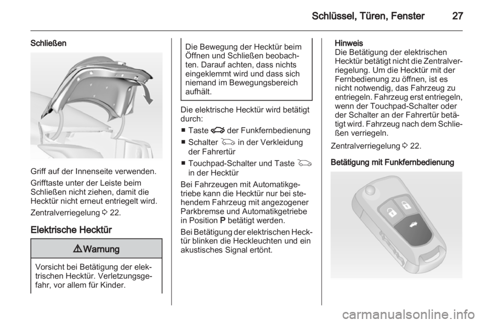 OPEL INSIGNIA 2012  Betriebsanleitung (in German) 