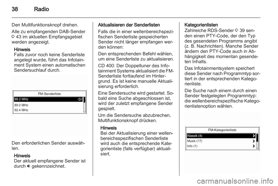 OPEL INSIGNIA 2012.5  Infotainment-Handbuch (in German) 