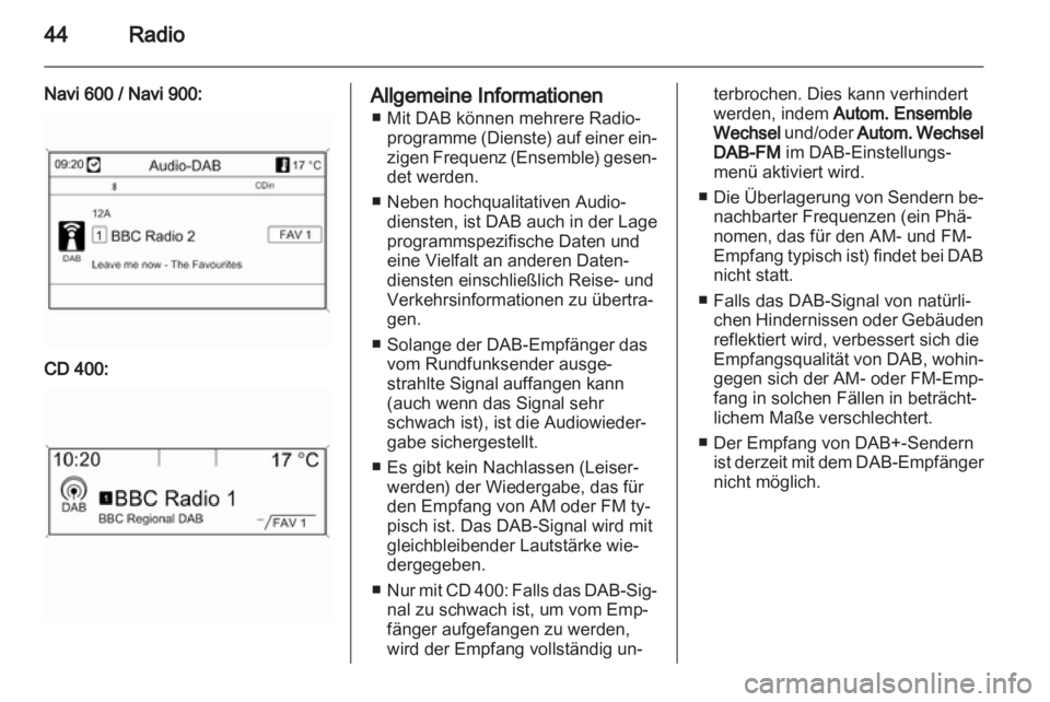 OPEL INSIGNIA 2012.5  Infotainment-Handbuch (in German) 