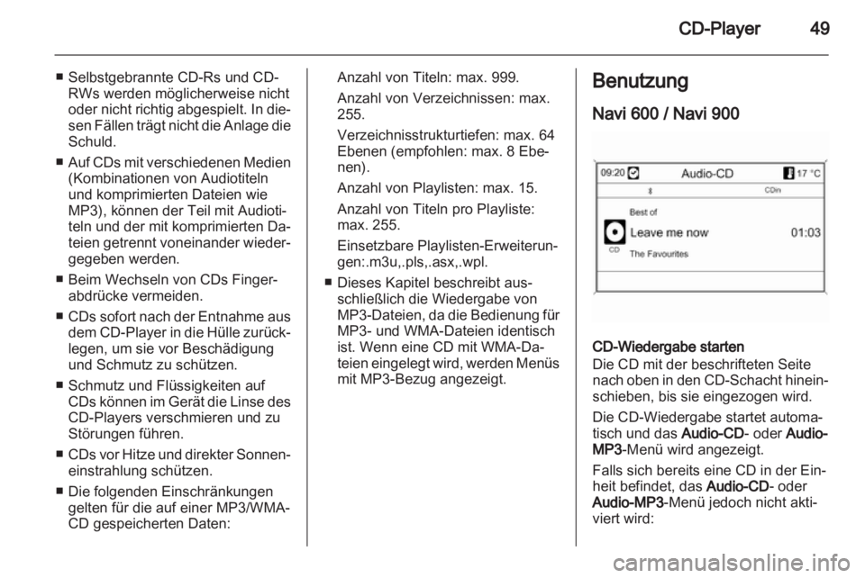 OPEL INSIGNIA 2012.5  Infotainment-Handbuch (in German) 