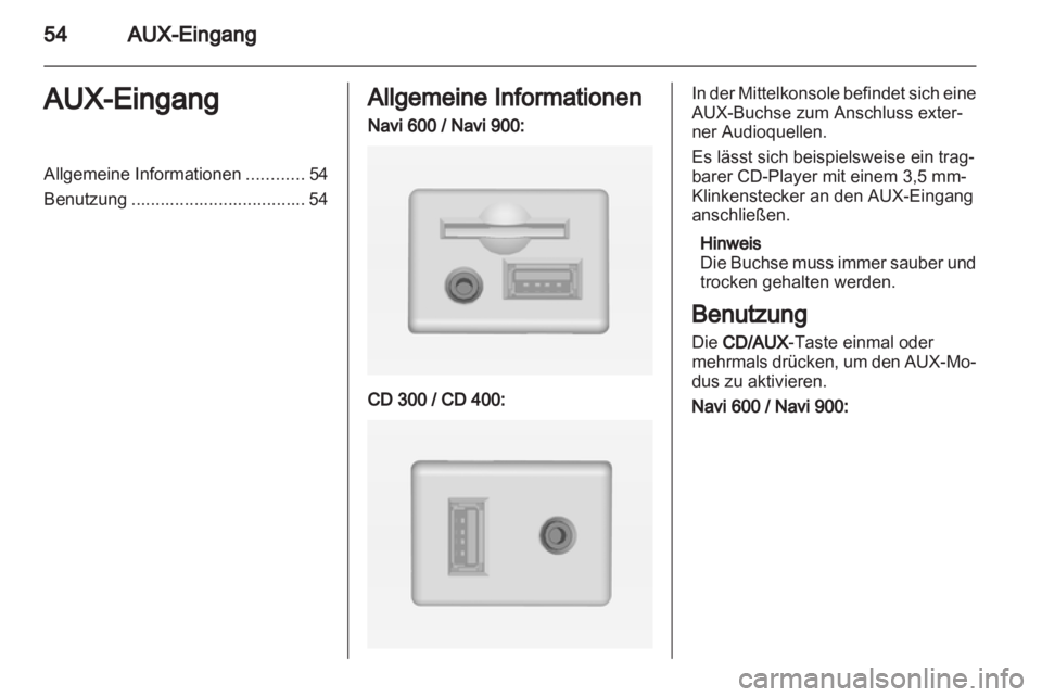 OPEL INSIGNIA 2012.5  Infotainment-Handbuch (in German) 