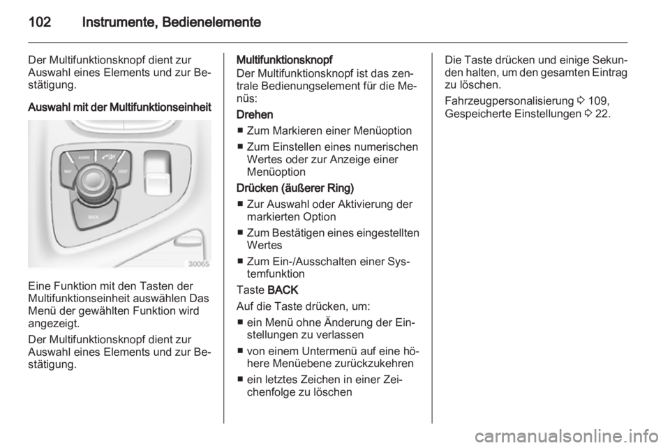 OPEL INSIGNIA 2012.5  Betriebsanleitung (in German) 