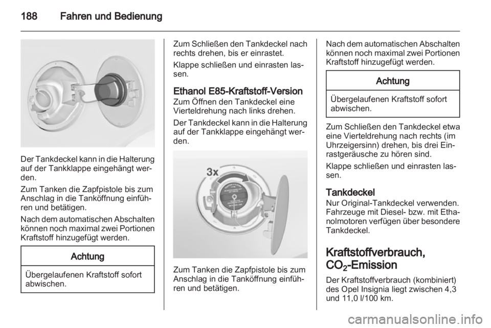 OPEL INSIGNIA 2012.5  Betriebsanleitung (in German) 