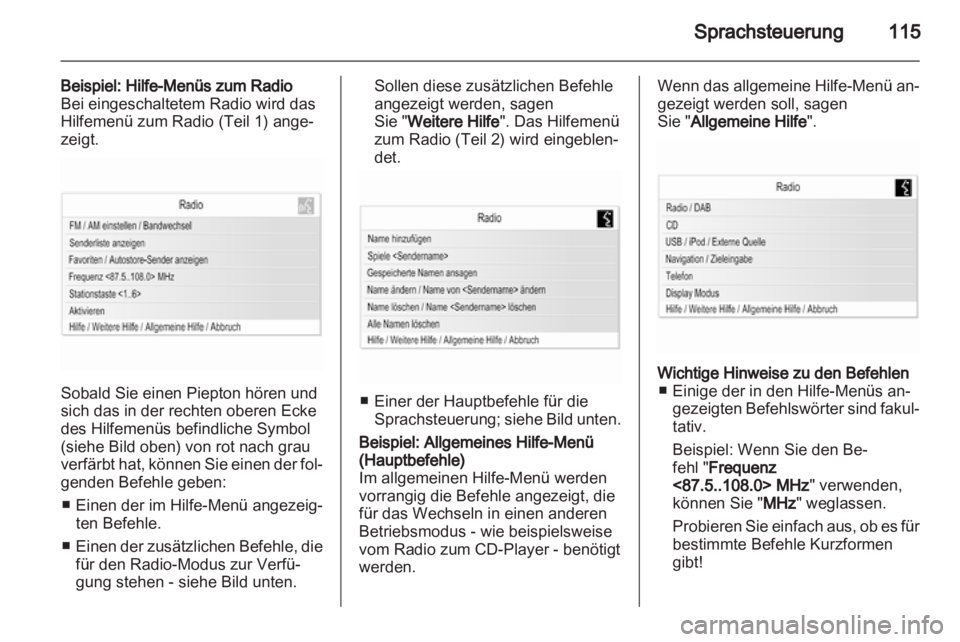 OPEL INSIGNIA 2013  Infotainment-Handbuch (in German) 