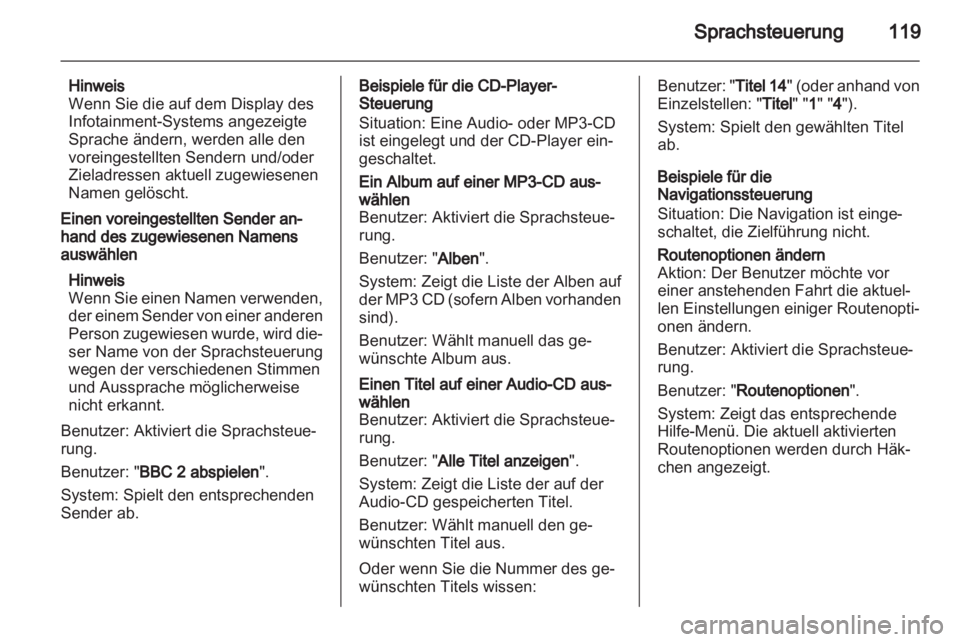 OPEL INSIGNIA 2013  Infotainment-Handbuch (in German) 