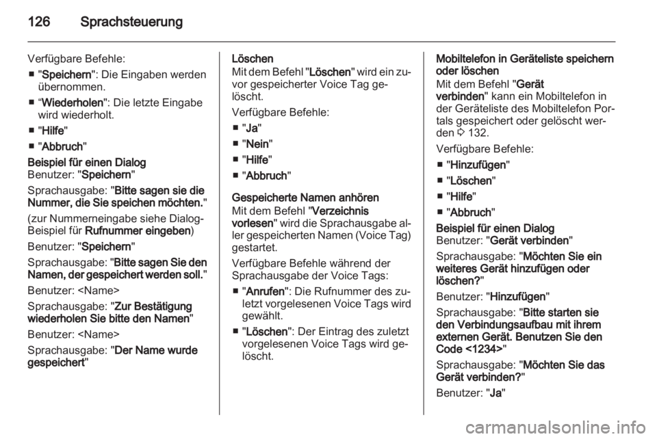 OPEL INSIGNIA 2013  Infotainment-Handbuch (in German) 