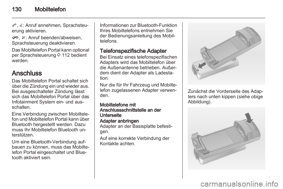 OPEL INSIGNIA 2013  Infotainment-Handbuch (in German) 