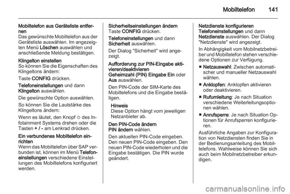 OPEL INSIGNIA 2013  Infotainment-Handbuch (in German) 