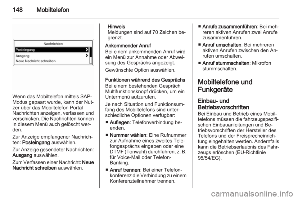 OPEL INSIGNIA 2013  Infotainment-Handbuch (in German) 