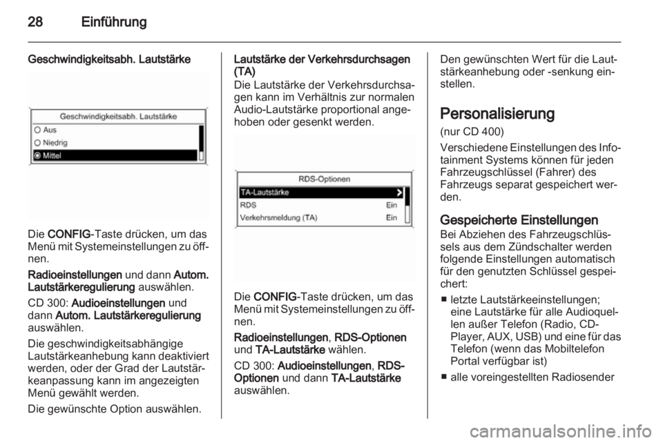 OPEL INSIGNIA 2013  Infotainment-Handbuch (in German) 