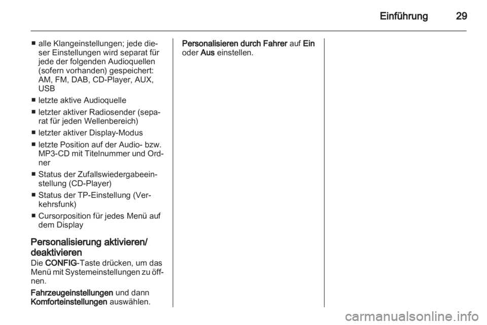 OPEL INSIGNIA 2013  Infotainment-Handbuch (in German) 