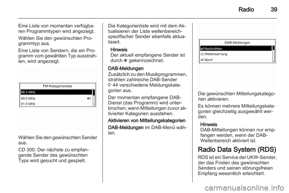 OPEL INSIGNIA 2013  Infotainment-Handbuch (in German) 