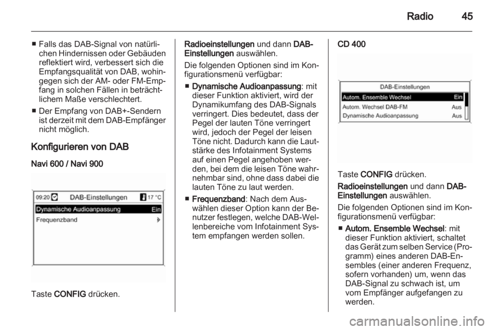 OPEL INSIGNIA 2013  Infotainment-Handbuch (in German) 