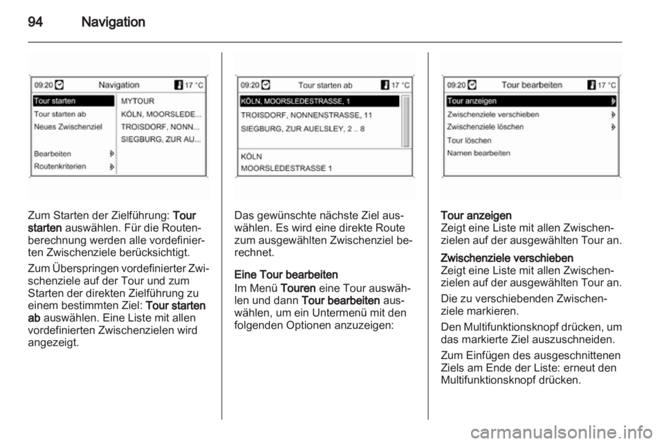OPEL INSIGNIA 2013  Infotainment-Handbuch (in German) 