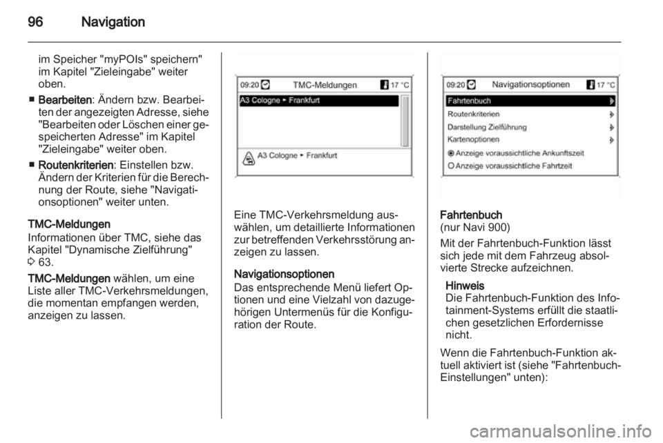 OPEL INSIGNIA 2013  Infotainment-Handbuch (in German) 