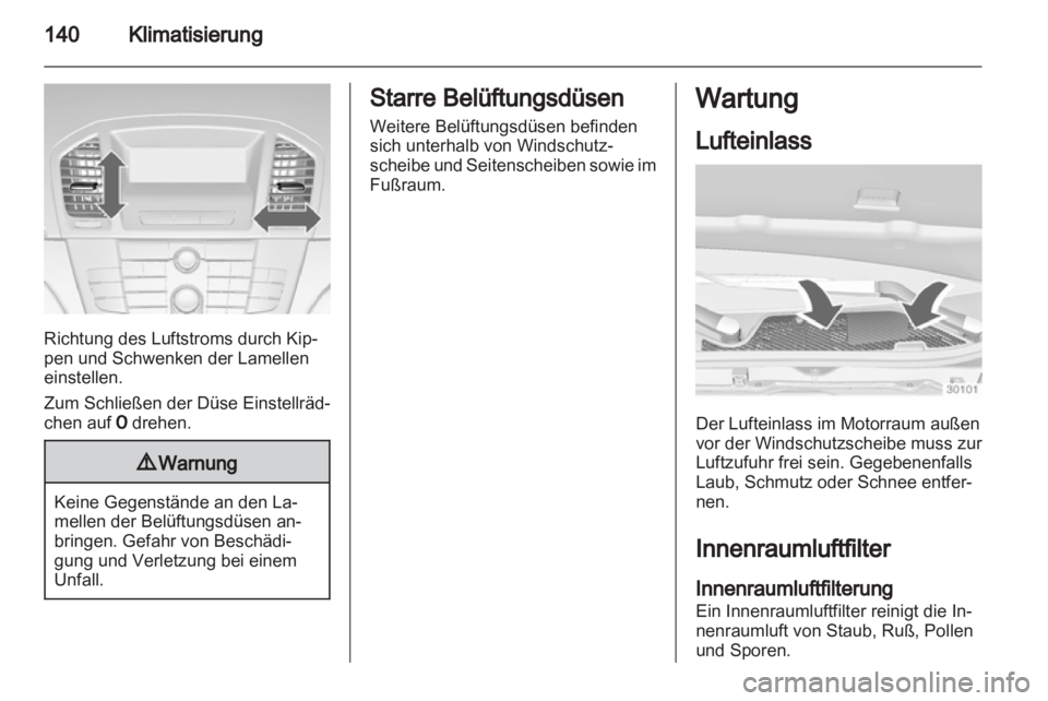 OPEL INSIGNIA 2013  Betriebsanleitung (in German) 