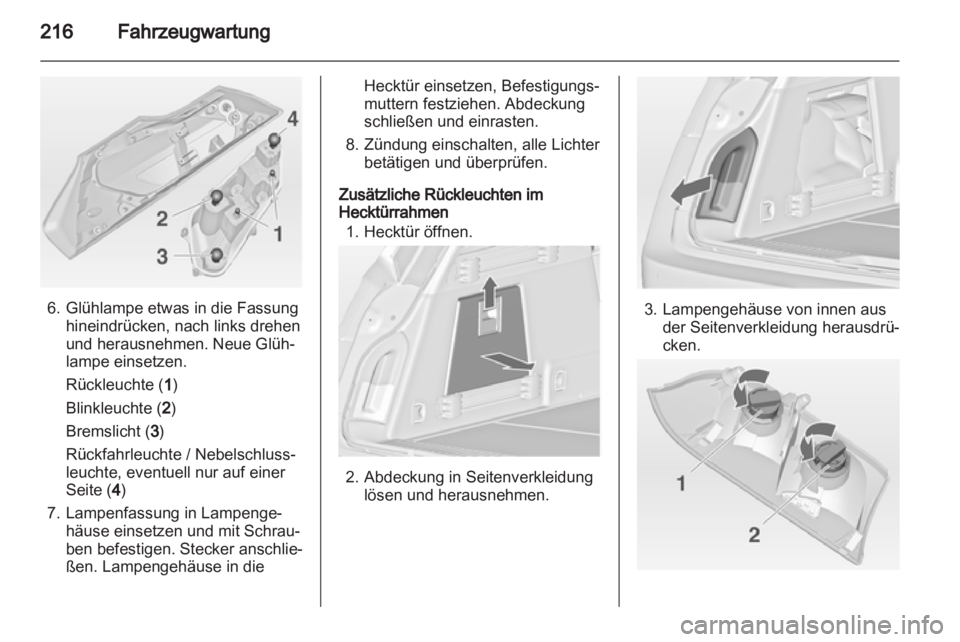 OPEL INSIGNIA 2013  Betriebsanleitung (in German) 